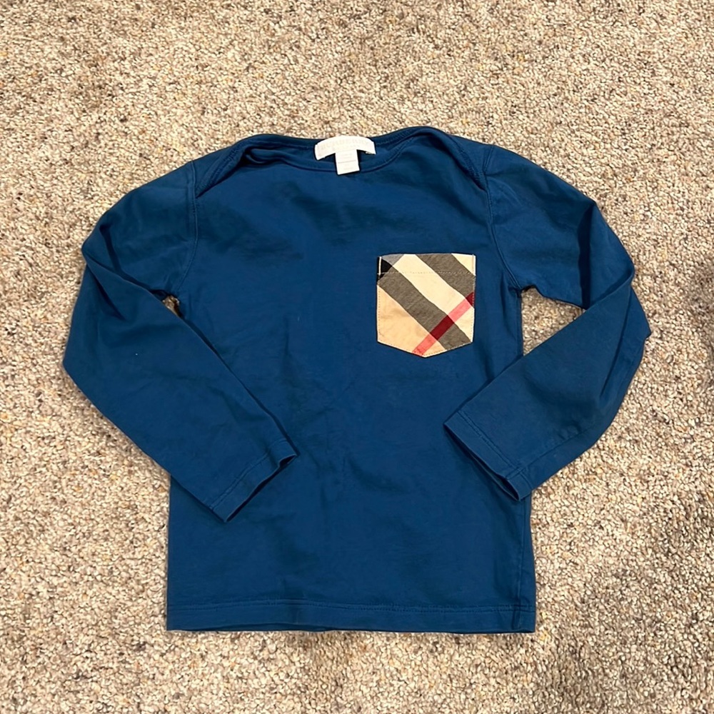 Burberry toddler long sleeved tee